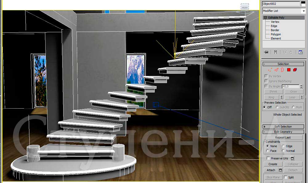 Дизайн бетонных лестниц фото