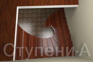 Разработка вариантов дизайна для бетонной лестницы