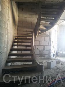 Легкая бетонная лестница для дома