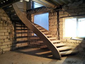 Облегченная бетонная лестница